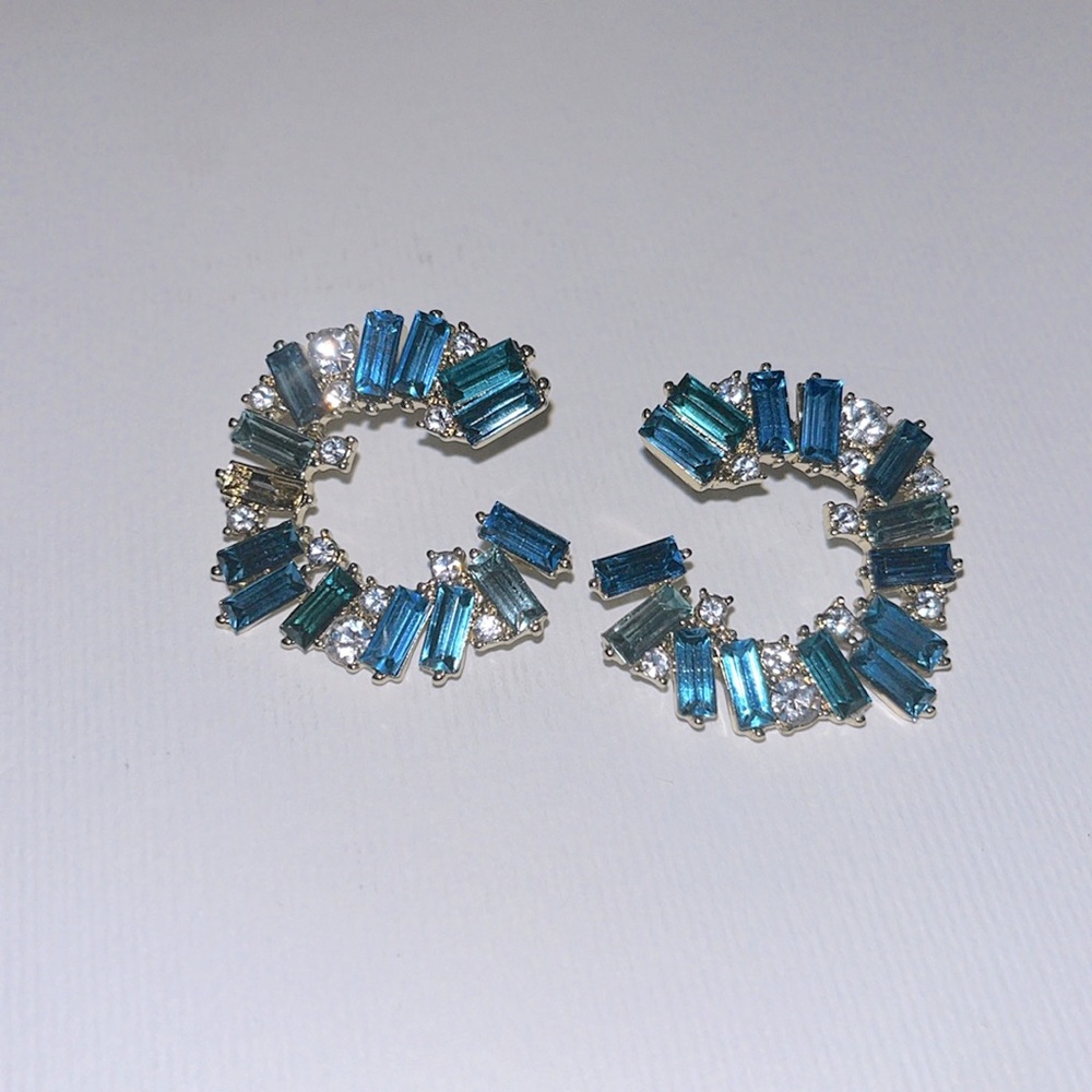 Unique vintage earrings from the 70s